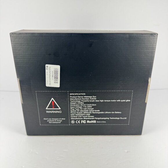 Massage Gun 30-Speed Deep Tissue Massager LCD Display – Unused Open Box - Picture 3 of 7